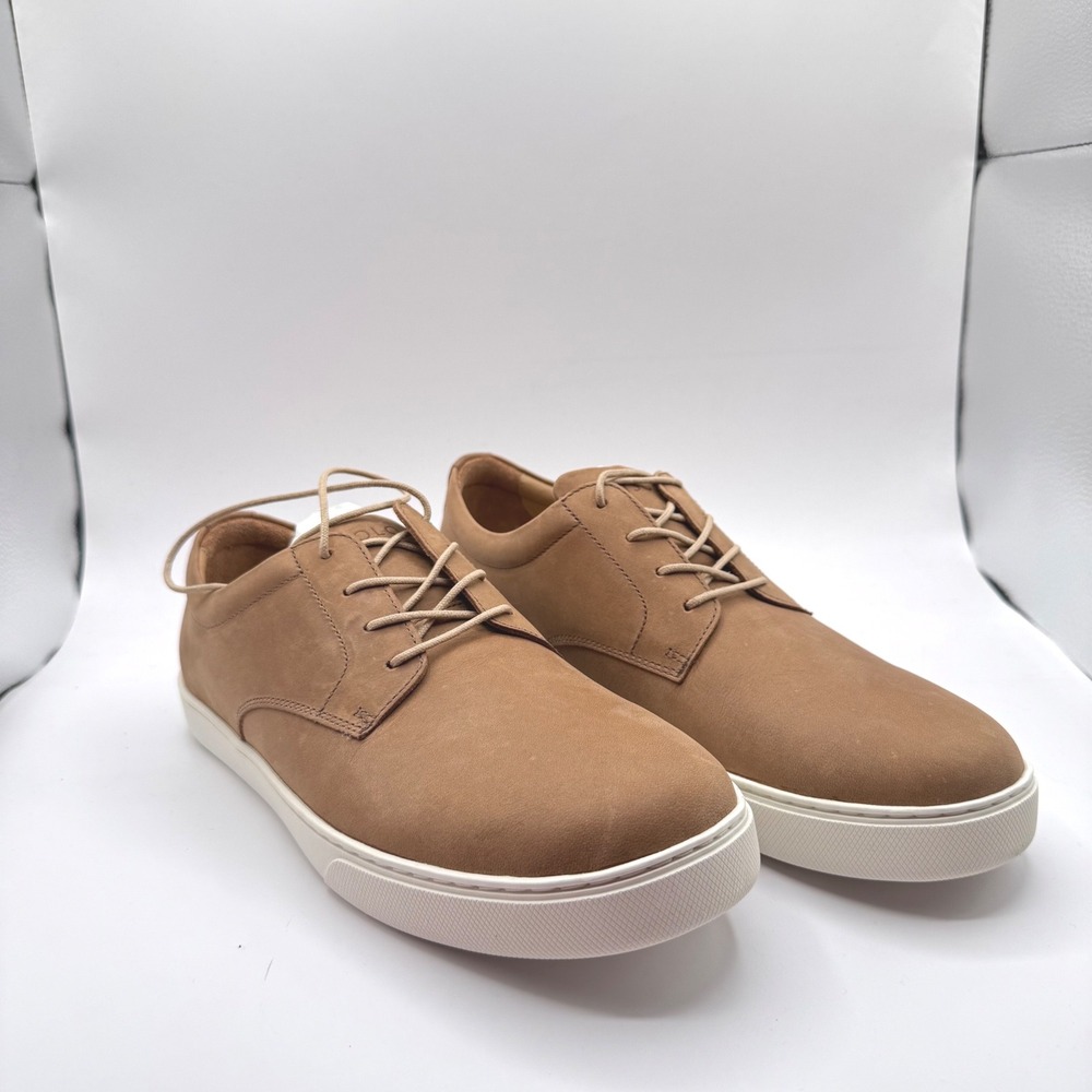 Nisolo Diego Everyday Sneaker Tobacco Leather‎ Lace Up Men's 8 New in Box